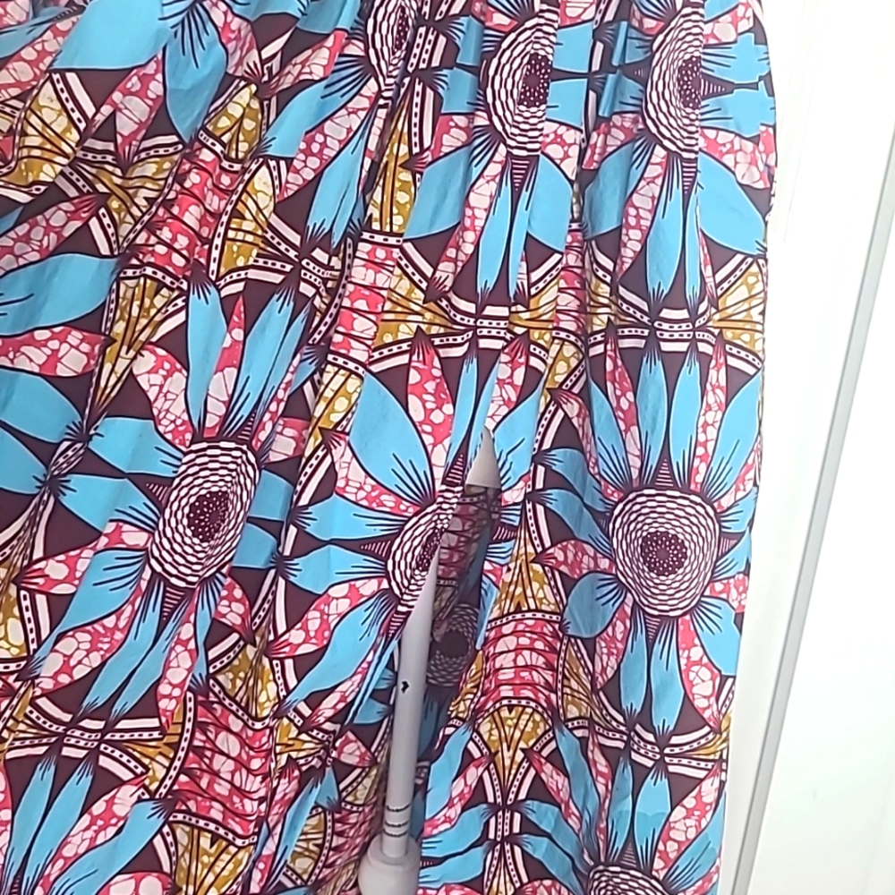 African Print Skirt - Picture 2 of 9